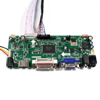 Yqwsyxl Control Board Monitor Kit for B154EW01 V5 B154EW01 V6 HDMI+DVI+VGA-LCD-LED-skærm-Controller Board-Driver