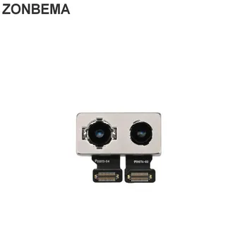 ZONBEMA Oprindelige Test Tilbage Bageste Kamera Med Flash-Modul Sensor Flex Kabel Til iPhone 8 8 Plus X Reservedele