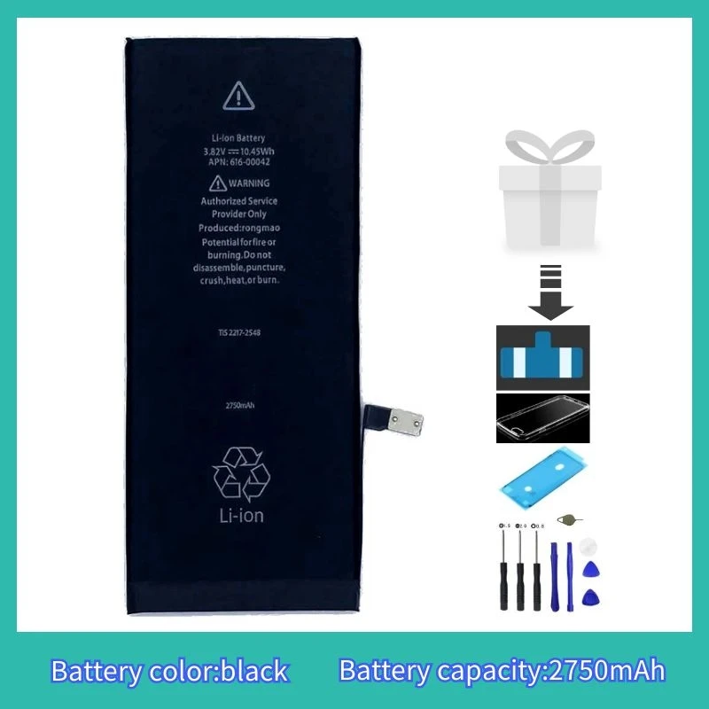 Supersedebat til Iphone 6s Plus Batteri Batería til Iphone 6s Plus Akkumulator på Aifeng 6s Plus Intelligent Mobiltelefon 4