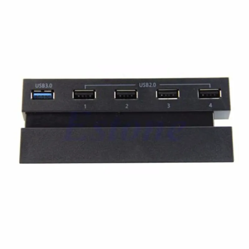 5 Ports USB 3.0 2.0-Hub Udvidelse Høj Hastighed Adapter til Sony Playstation 4 PS4 2