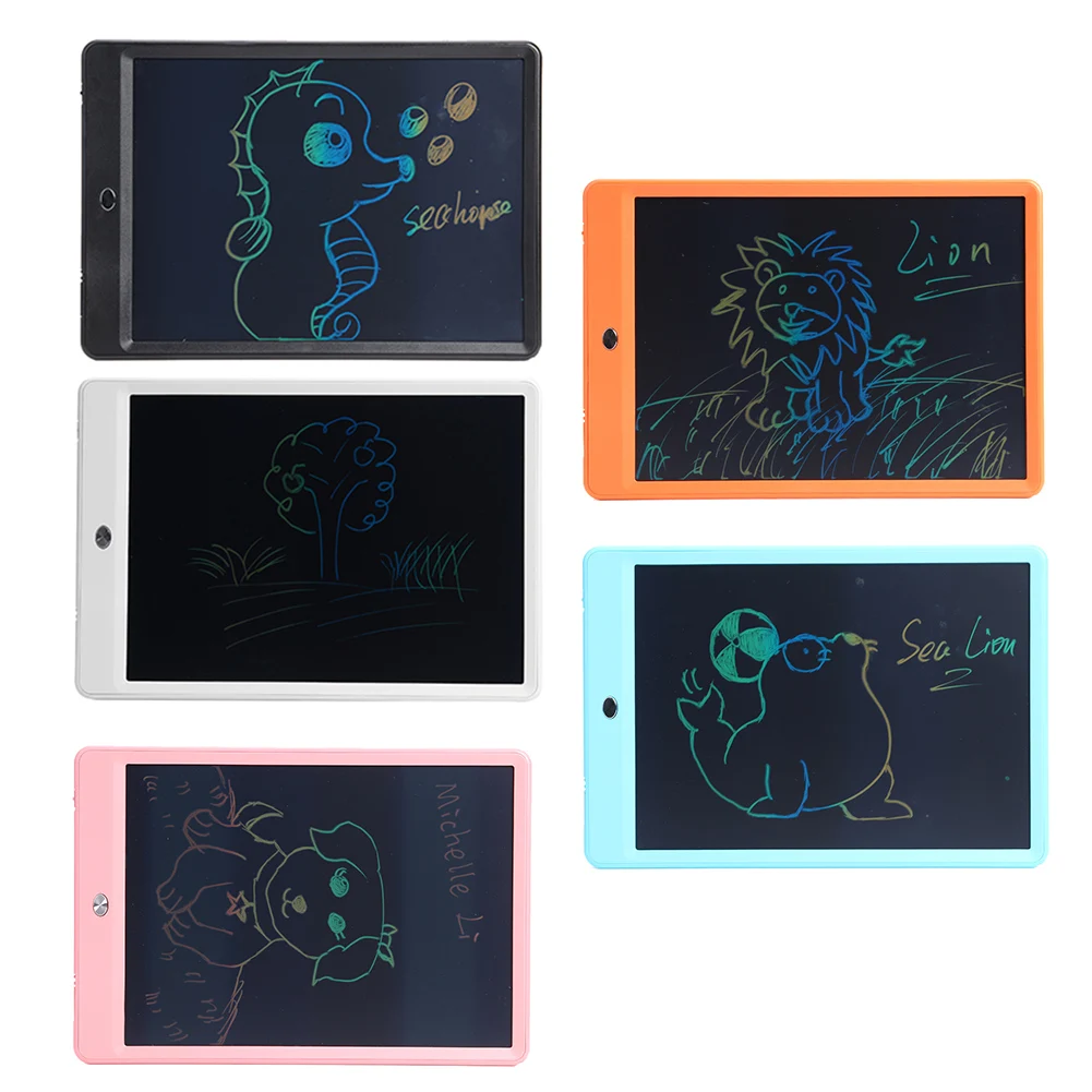 8.5/10/12 tommer Ultra-tynd Farve Skærm Tegning Tablet Elektroniske håndskriftspladen Børn LCD-Skrivning, Maleri yrelse Børn Gave 4