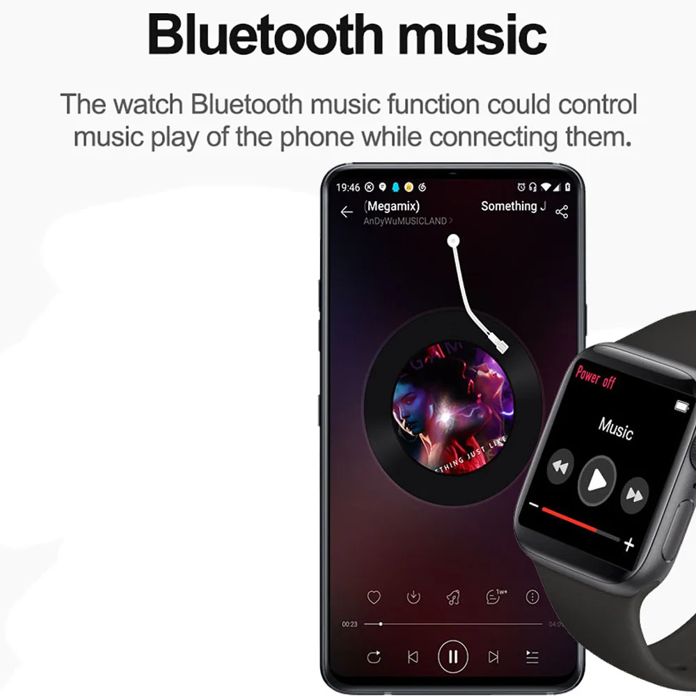 Ny Smart Ur IW0 U78 Plus Bluetooth-Stemmestyret Opkald Skridt Tæller puls, Blodtryk og kropstemperatur Opdagelse Armbåndsur 12 0