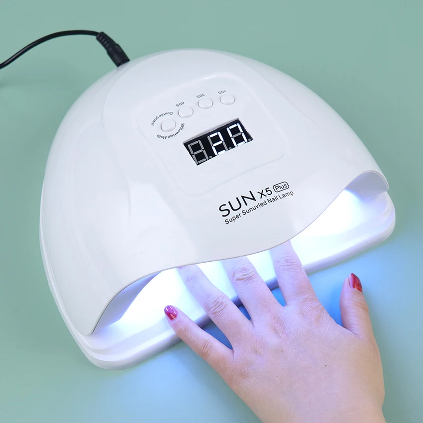 Nail Dryer LED Nail UV-Lampe Lampe til Hærdning Alle Gel Neglelak Med Motion Sensing Manicure Pedicure Salon Værktøj 0