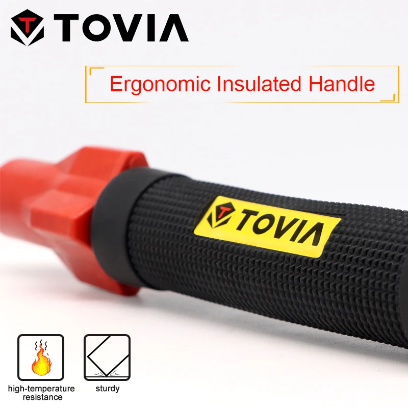 TOVIA 300A Skrue Svejse Indehavere Professionel elektrodeholderen 1.0-4.0 mm Weld Klemme Ren Kobber Kerne Sikker Svejse Indehavere 1