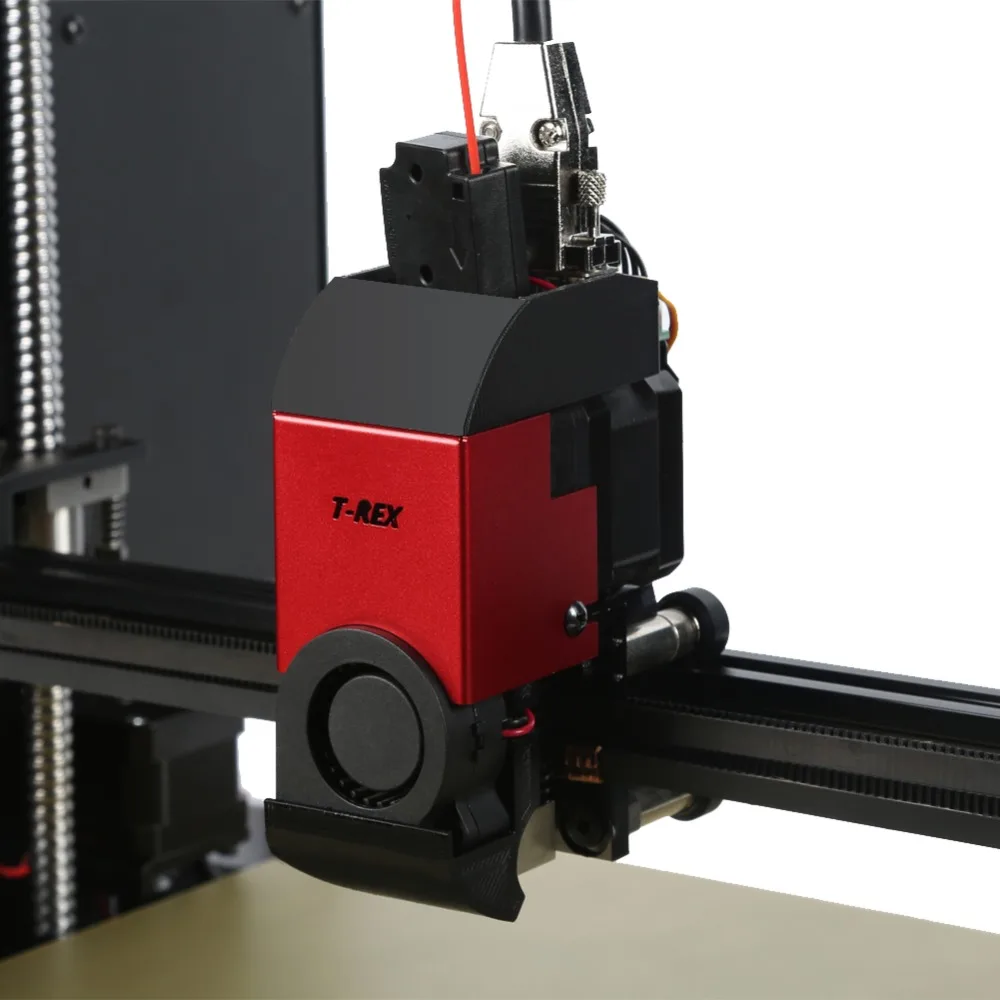 VIVEDINO T-Rex 3+ Hurtigt Samlet 3D-Printer Kit med 400x400x500mm Udskrivning Størrelse Laser Printer 1