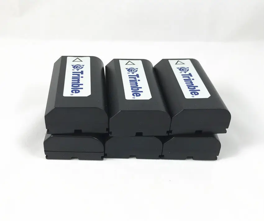 2400mAh -6STK Combo - Ext batteri til TRIMBLE 5700, 5800, R7, R8 GPS-Modtager 0