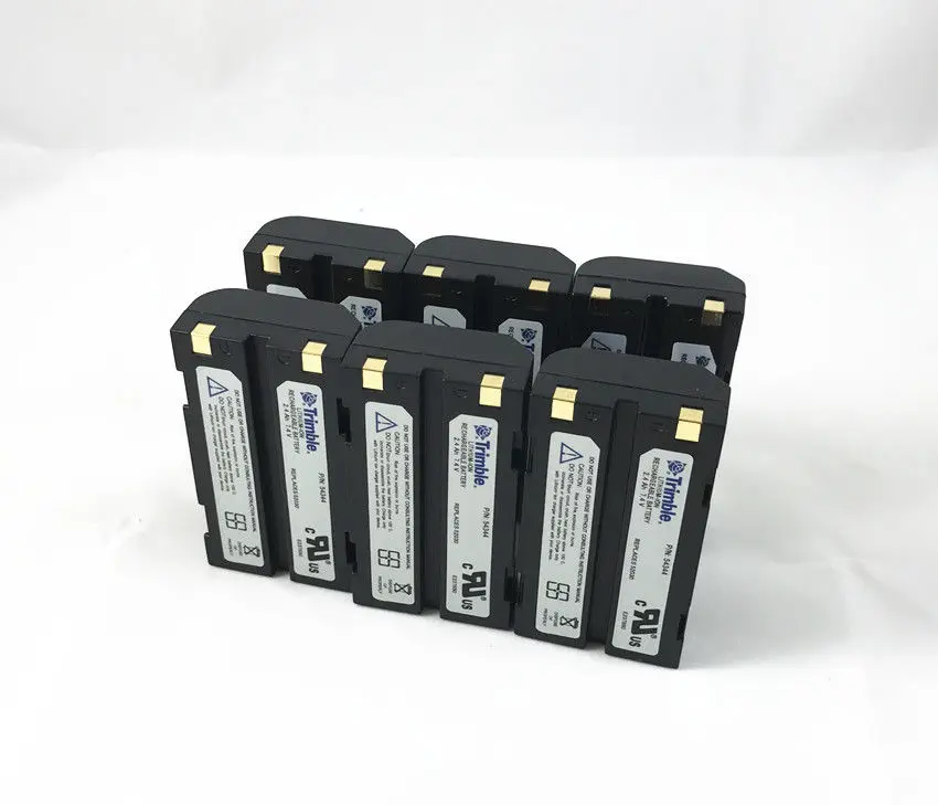 2400mAh -6STK Combo - Ext batteri til TRIMBLE 5700, 5800, R7, R8 GPS-Modtager 3