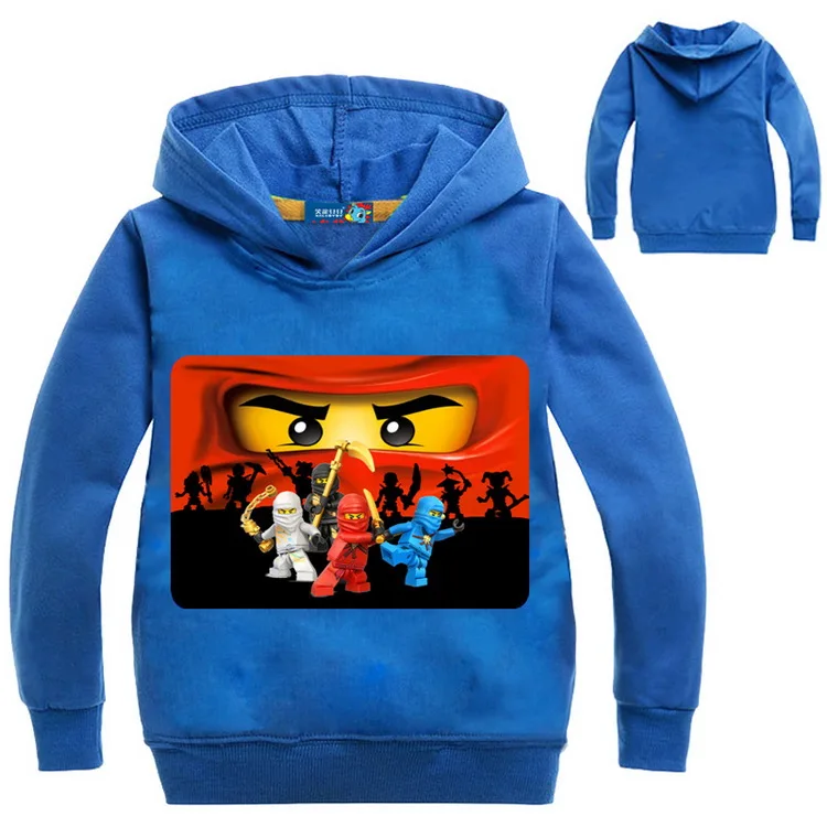 Børn Drenge Tøj Ninja Ninjagoed Hættetrøjer Piger Top T-Shirts T-Shirts Til Børn Med Lang Ærmet Hooded Coat Baby Jakke Outwear Tøj 2