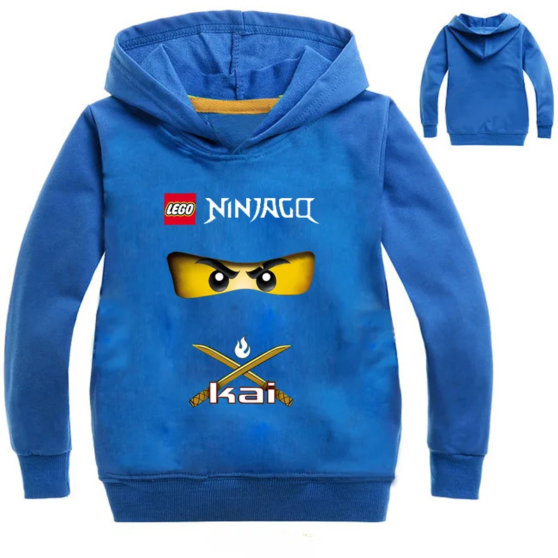 Børn Drenge Tøj Ninja Ninjagoed Hættetrøjer Piger Top T-Shirts T-Shirts Til Børn Med Lang Ærmet Hooded Coat Baby Jakke Outwear Tøj 3