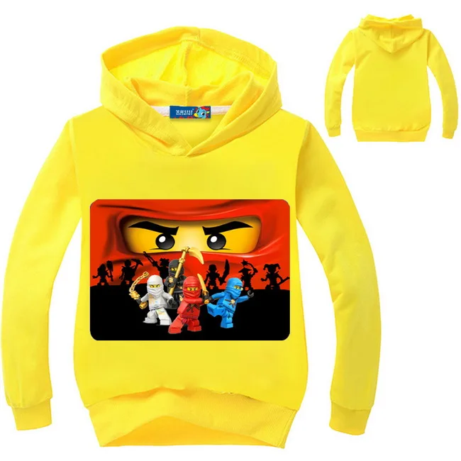 Børn Drenge Tøj Ninja Ninjagoed Hættetrøjer Piger Top T-Shirts T-Shirts Til Børn Med Lang Ærmet Hooded Coat Baby Jakke Outwear Tøj 5