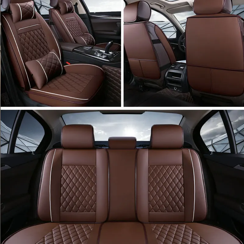 Universal PU Læder sædebetræk for Chrysler 300C PT Cruiser Grand Voyager Sebring Bil Styling, Auto Tilbehør, Bil Klistermærker 0