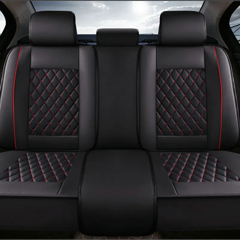 Universal PU Læder sædebetræk for Chrysler 300C PT Cruiser Grand Voyager Sebring Bil Styling, Auto Tilbehør, Bil Klistermærker 1