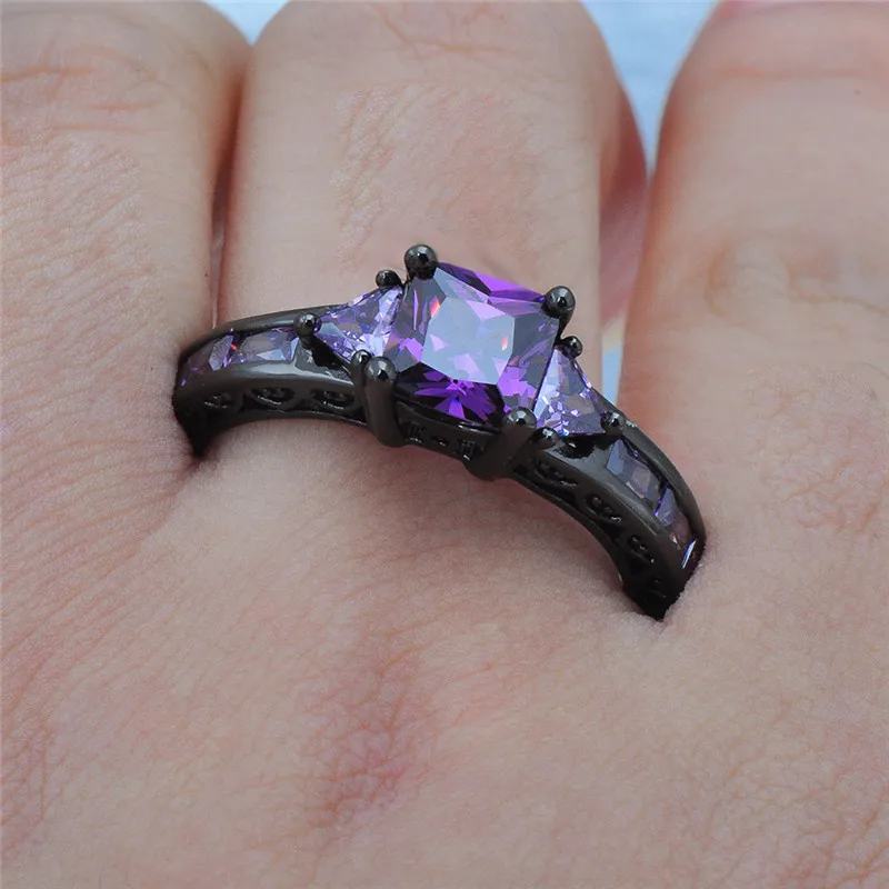 14K Multi-tone Safir Diamant Ring Anillos De Bizuteria Bague Etoile Obsidian Diamante diamant jade Ring Rock for Mænd 1