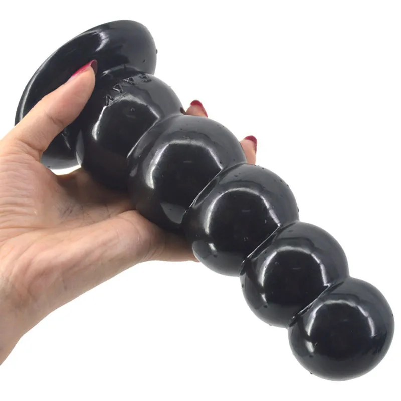 19.9 cm Stor Penis-Anal Butt Plug Silikone Anal Perler Enorm Dildo Erotic Toy Gay Aanl Sex Legetøj Adultt Toy Masturbator for Mænd 5
