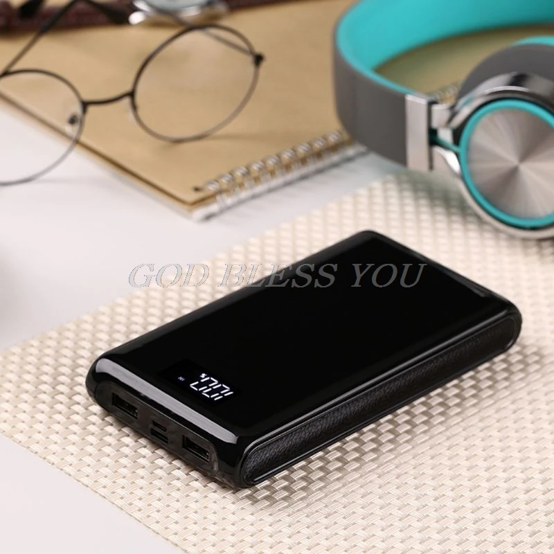 (Uden Batteri)Dual USB-Udgang 6x 18650 Batteri DIY-Power Bank Box Holder etui Til Mobiltelefon, Tablet-PC ' Drop Shipping 2