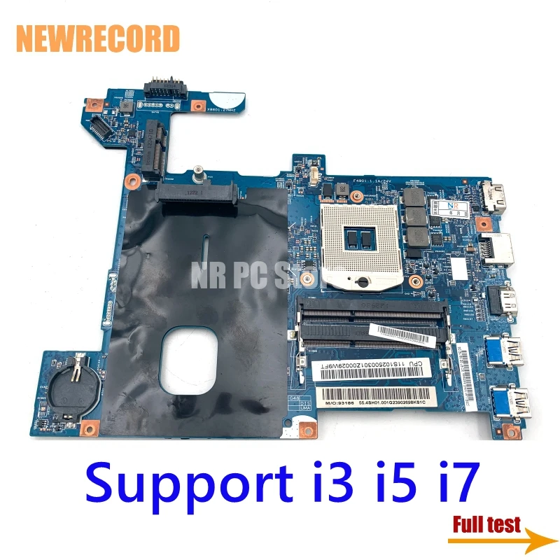 NEWRECORD 48.4SG06.011 48.4SG15.011 48.4SG16.011 LG4858 for Lenovo G580 laptop bundkort HM76 støtte i3 i5-i7 CPU, bundkort 2