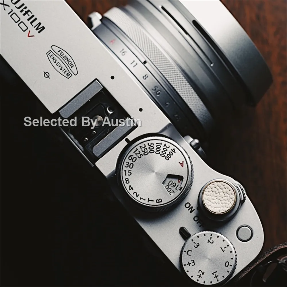 Retro Messing Udløserknappen Til Leica-Fuji, Olympus, Nikon Canon 0