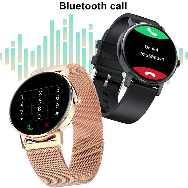 WB05 Smart Ur Mænd Kvinder Bluetooth Opkald, puls, Blodtryk Overvåge Smartwatch Fuld Touch HD Runde Skærm Sport Ur 0