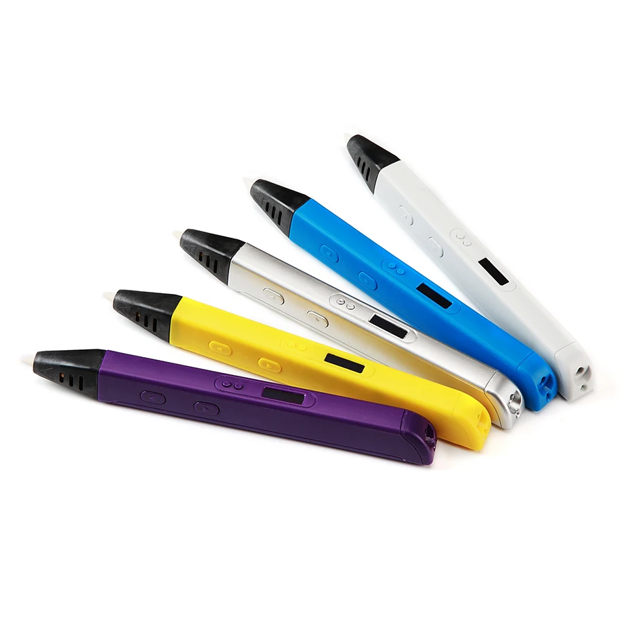 Hot Sælger RP800A 3D-Pen Kradse Pen OLED-Display, 3D-Print-Pen Med en PLA Filament For at tegne Kruseduller at Lave Julegaver 0