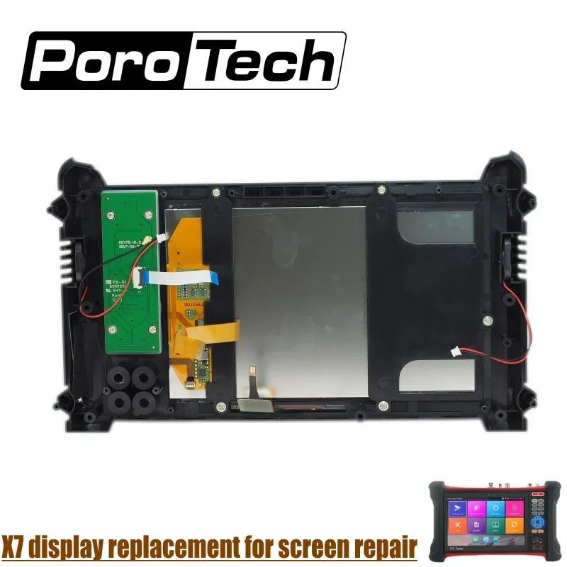 X7/ X9 CCTV-TESTER-Serie panel erstatning for skærm touch skærm reparation af skærm udskiftning touch screen reparation 0
