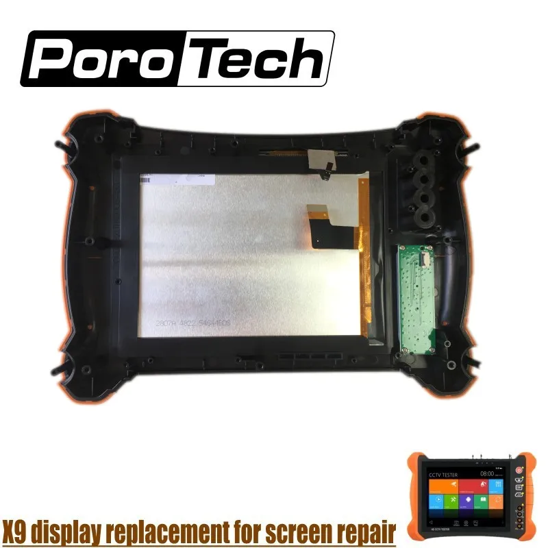 X7/ X9 CCTV-TESTER-Serie panel erstatning for skærm touch skærm reparation af skærm udskiftning touch screen reparation 1