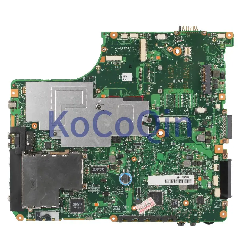 KoCoQin Laptop bundkort Til TOSHIBA Satellite A300 Bundkort 6050A2171301-MB-A02 DDR3 testet 0