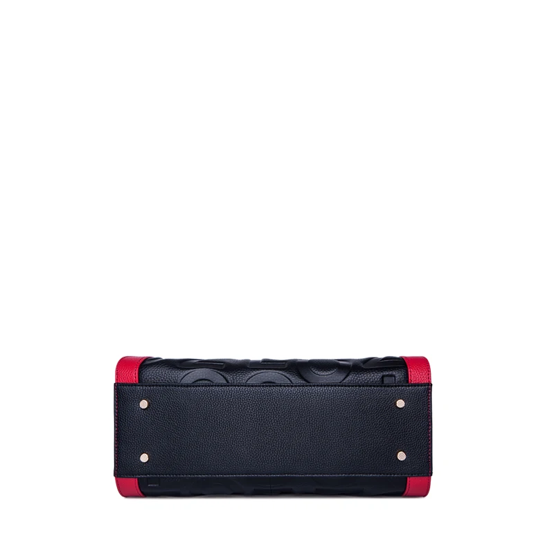 ZOOLER Rødt Håndtag Mode ægte læder Skulder tasker kvinders luksus Mærke håndtasker kvinde tote tasker designer bolsas femeninas 1