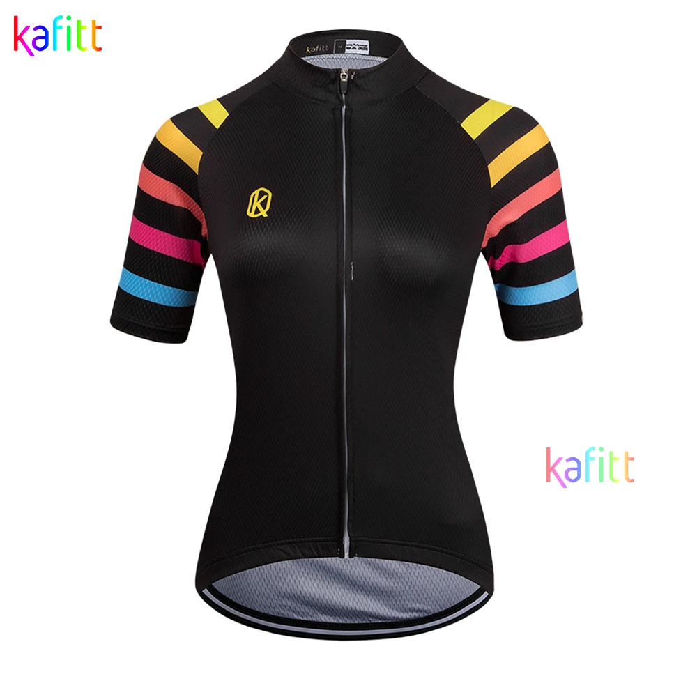 2021 Kafit Kvinder kortærmet Trøje Cykel Tøj Ropa Ciclismo Road Cykel Shirt Quick-Tørring Uniform Åndbar Sommer 4