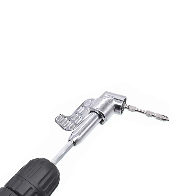Elektrisk skruetrækker 105 grader Højre Vinkel Hex Drill Bit Converter Indstille el-Værktøj, Dele 1