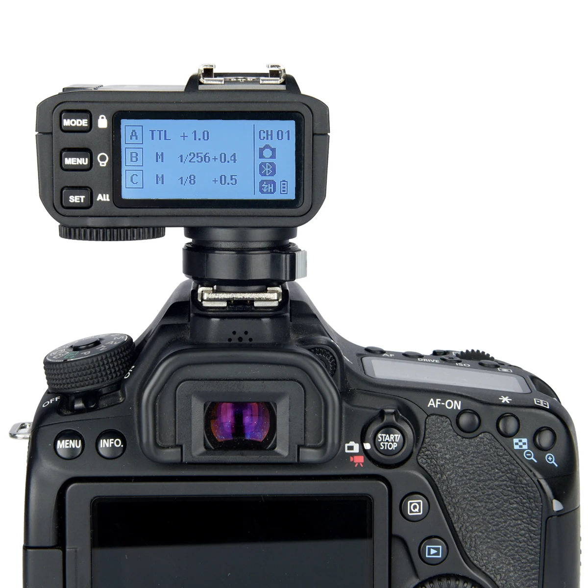 Godox X2T-C X2T-N X2T-S X2T-F X2T-O X2T-P-TTL Wireless Flash Trigger til Canon Nikon Sony Kamera Bluetooth-Forbindelse HSS 4