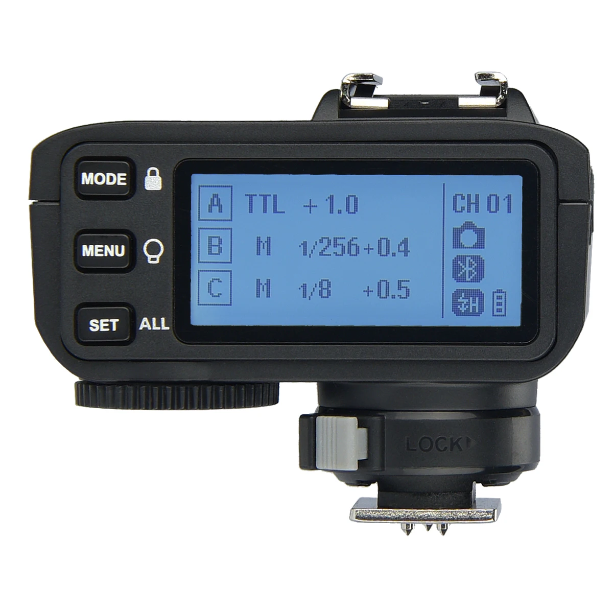 Godox X2T-C X2T-N X2T-S X2T-F X2T-O X2T-P-TTL Wireless Flash Trigger til Canon Nikon Sony Kamera Bluetooth-Forbindelse HSS 5