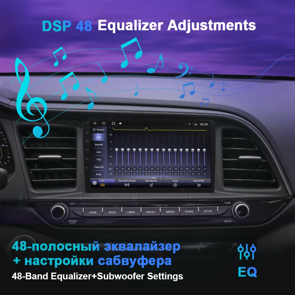 Android-10 Bil For Toyota Yaris 2012 2013 20014 2016 2017 GPS Navigation DSP Carplay 4G WIFI BT 2 Din Radio Spiller Ingen DVD 1