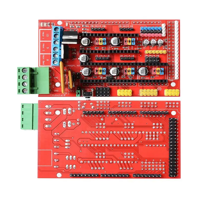 3D-Printer Kit Mega 2560 Bord + RAMPER 1.4 + 4X A4988 Til Arduino RepRap 3