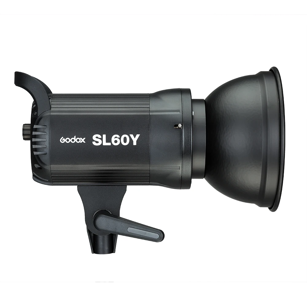 Godox SL-60Y CRI 95+ LED Video Lys SL60Y Gul 3300K Version 60WS Bowens Mount + Remote Controller + Reflektor 3