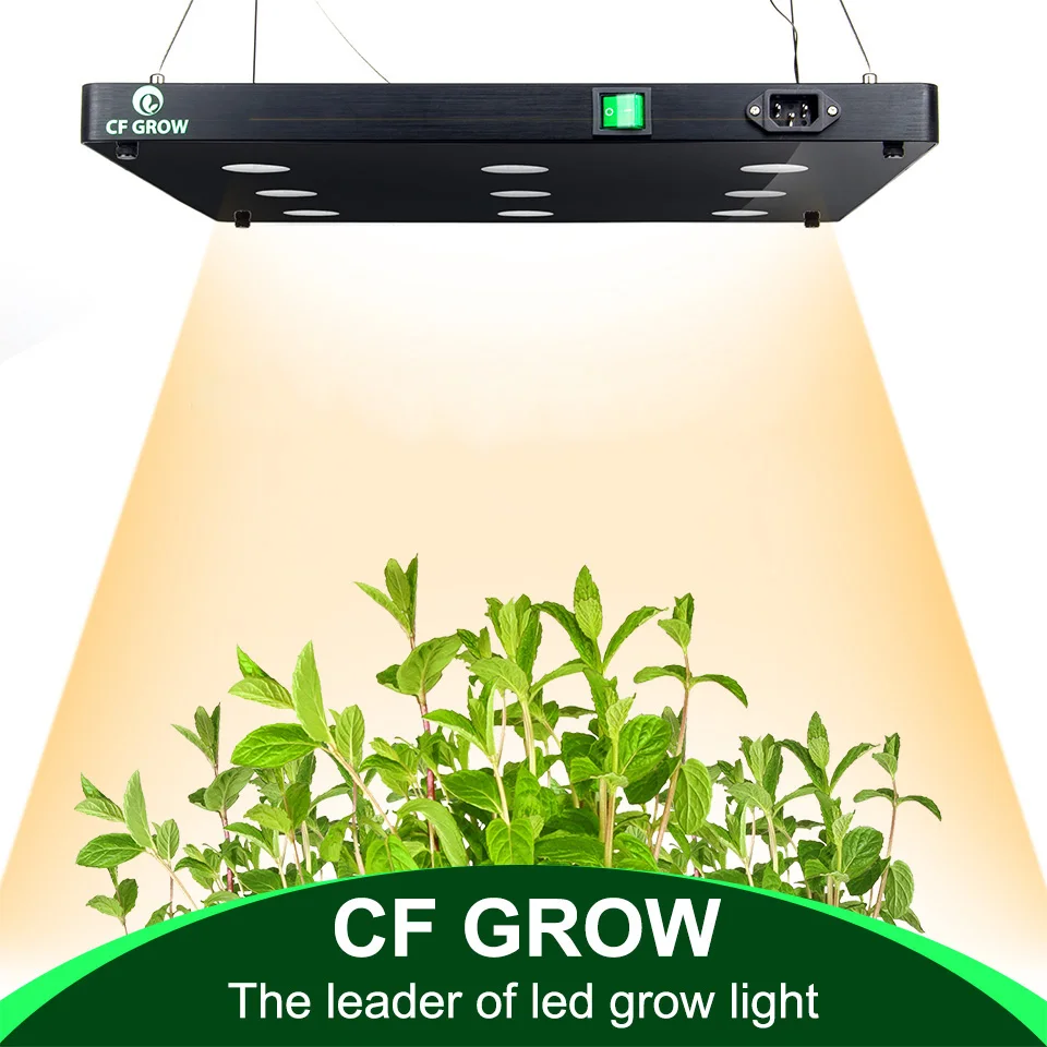 Ultra-Tynde COB LED Plant Grow Light Fulde Spektrum BlackSun S4 S6 S9 LED-Panel Lampe til Indendørs Hydroponiske Planter, som Alle vækststadium 3