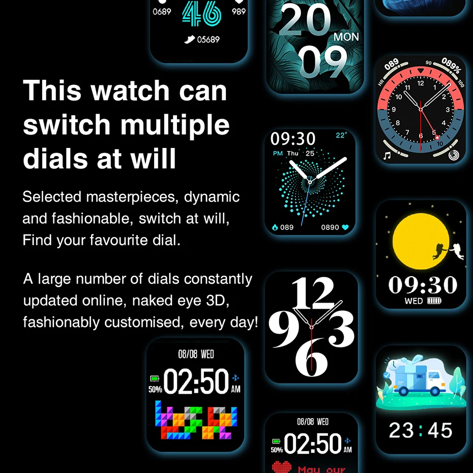 2021 IWO HW22 Smartwatch 44mm på 1,75 tommer Serie 6 Smart Ur Bluetooth Opkald, Musik, Spiller Smart Armbånd IWO HW12 opgraderet version 3