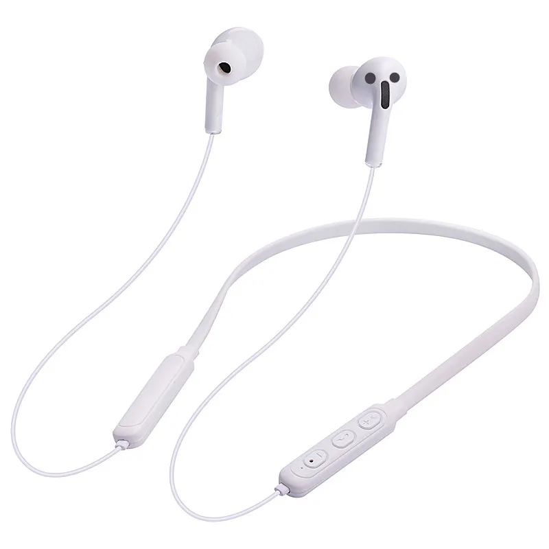 Hengshanlao Trådløse Bluetooth Hovedtelefoner Sports-Headset Neckband Hovedtelefoner med Mikrofon Vandtætte Øretelefoner Pk I12 Tws Earpos I900 1
