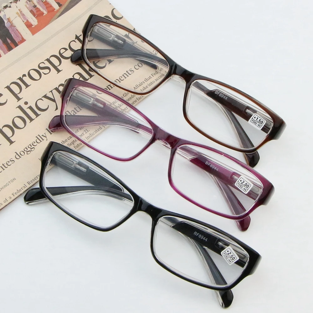 DRDAR Mænd Læsning spejl 8944 black Square Frame Briller til Læsning Kvinders Anti-træthed-Brillerne Rustfrit Stål Foråret Hængsler 1