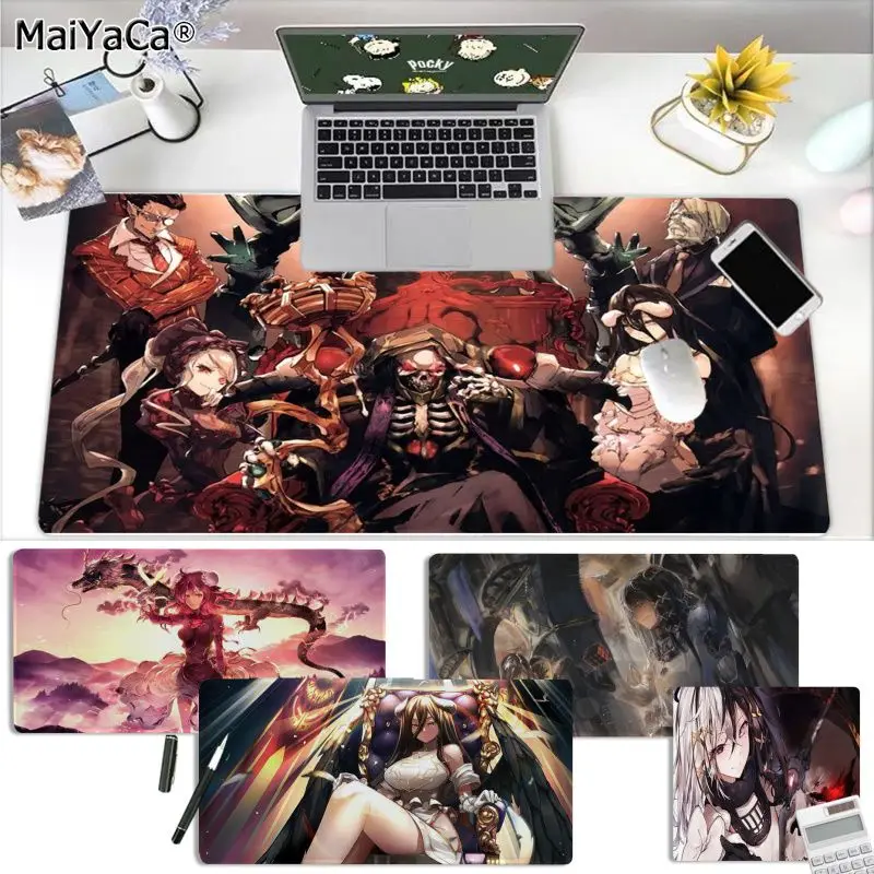MaiYaCa Måtter Smuk Japan Animationsfilm Overlord Pige Stor musemåtte PC mat Gratis Fragt Stor musemåtte Tastaturer Mat 0
