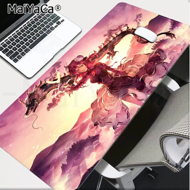 MaiYaCa Måtter Smuk Japan Animationsfilm Overlord Pige Stor musemåtte PC mat Gratis Fragt Stor musemåtte Tastaturer Mat 4