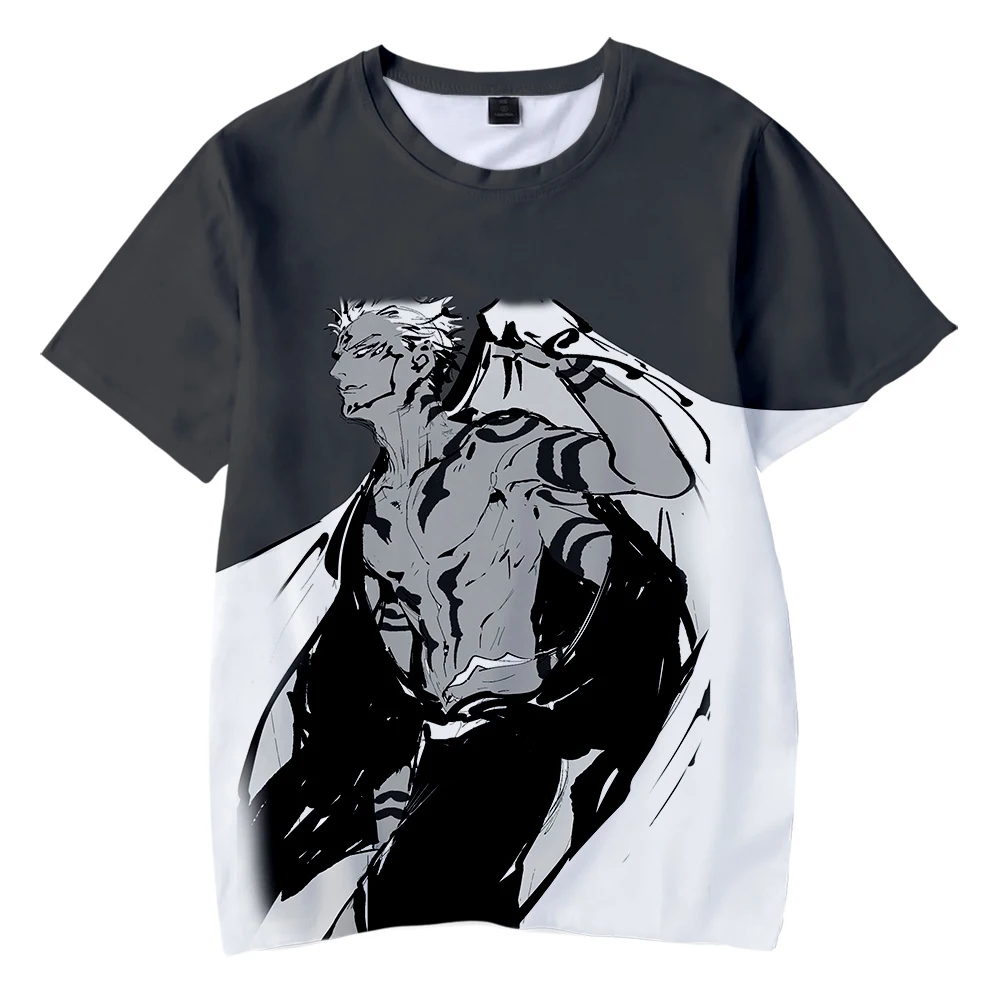 Jujutsu kaisen 3D Printet Børn T-shirts Mode Sommeren kortærmet t-shirt Hot Salg, Børn Casual Streetwear Tøj 0