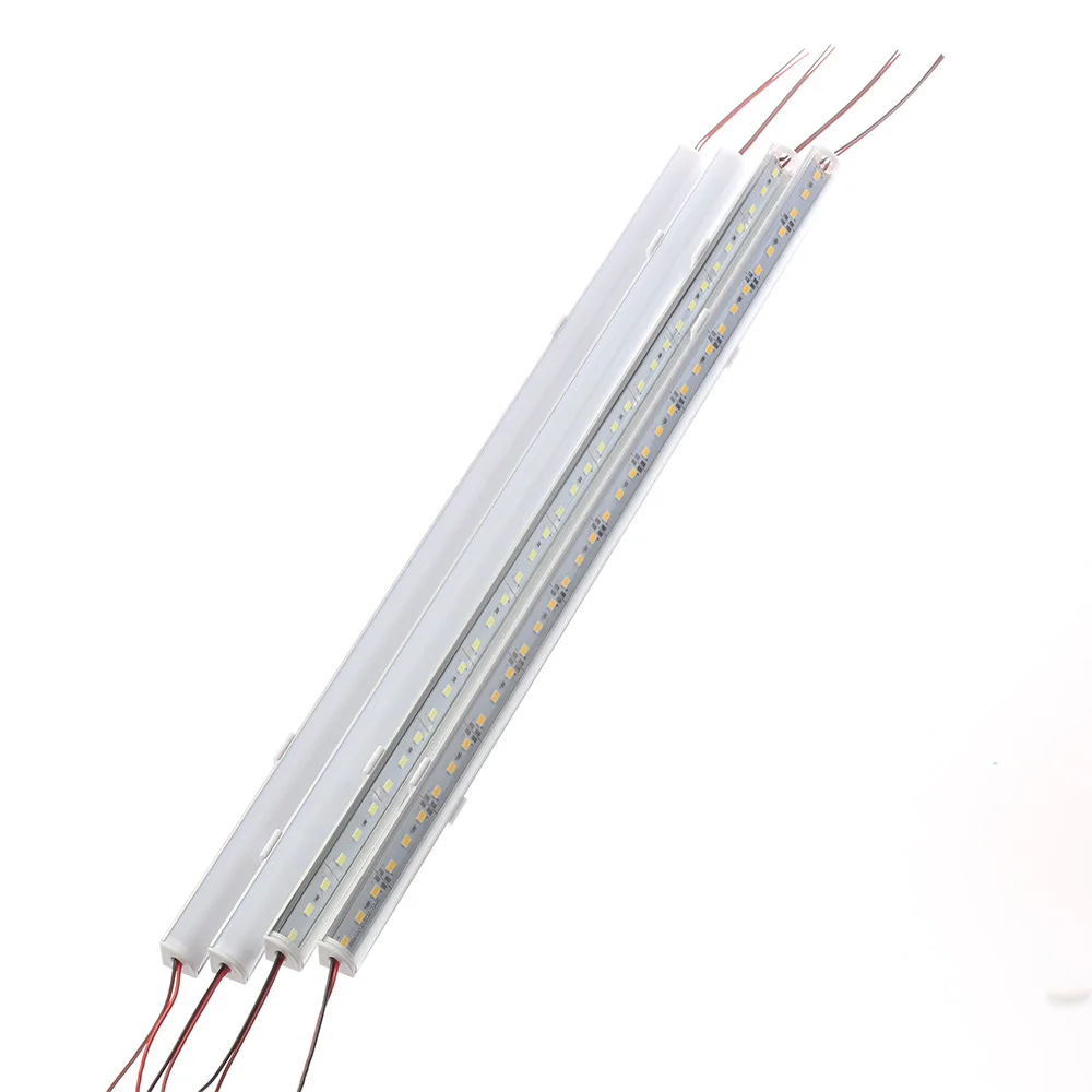 5PCS DC12V Væggen hjørnet LED Bar Lys 5730 36 LED-50CM V-form, Aluminium Profil 5730 5630 LED Hårdt Rigid Strip Lys, Skab Lampe 5