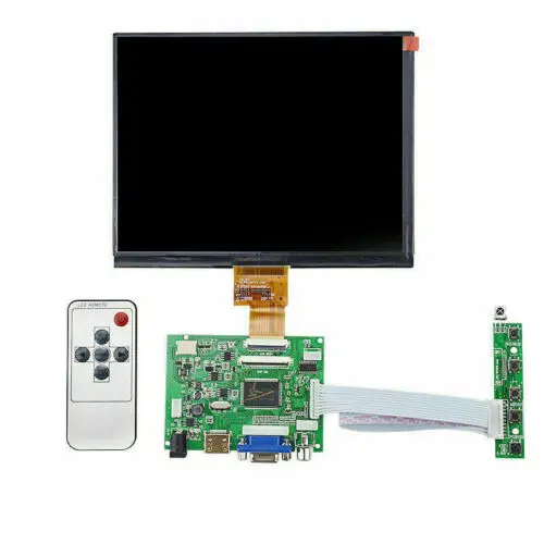 Yqwsyxl 8inch LCD-Controller Board for HE080IA-01D 40Pin 1024x768 LCD-skærm 1