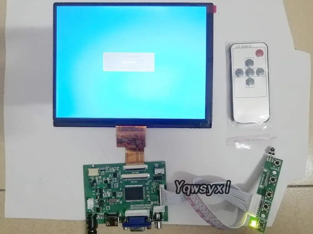 Yqwsyxl 8inch LCD-Controller Board for HE080IA-01D 40Pin 1024x768 LCD-skærm 5
