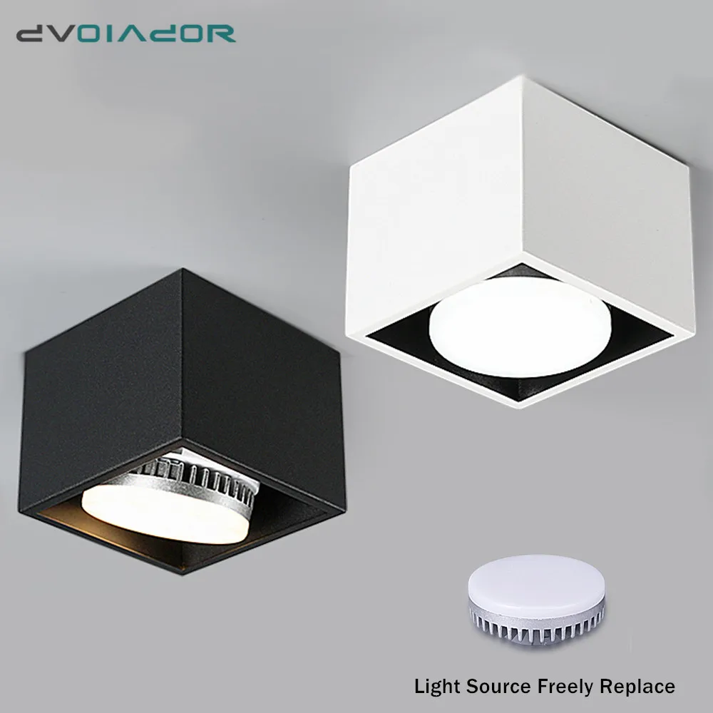 Overflade Monteret LED Downlight 12W 7W LED Loft Lampe Spot Light Source frit for at Udskifte indendørs Foyer,Stue lampe 2