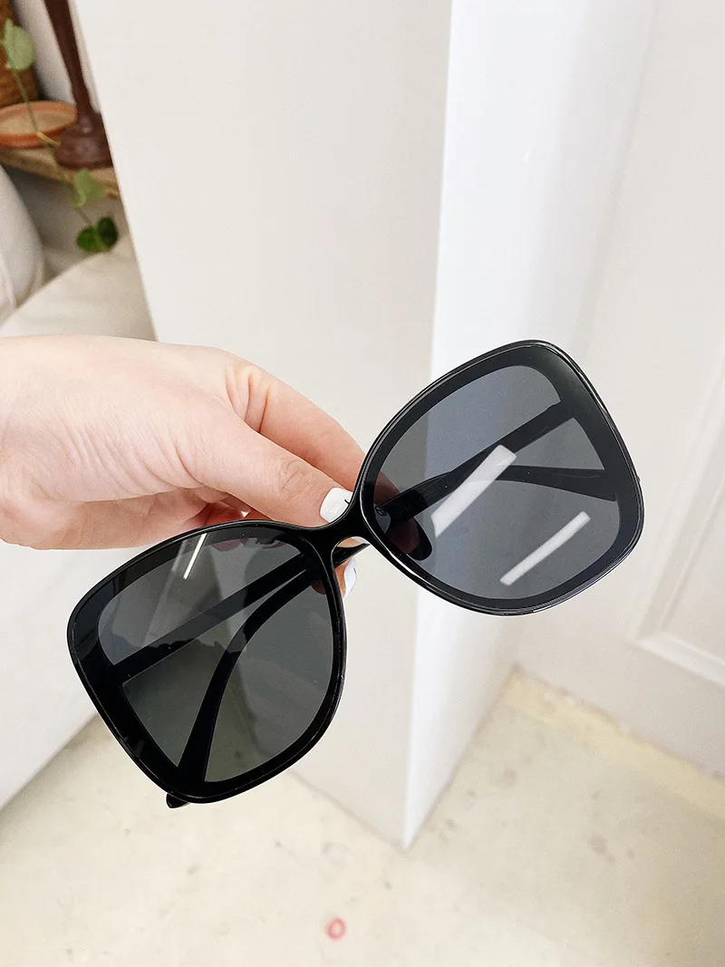 VWKTUUN Uindfattede Solbriller Kvinder aluminium Stel Overdimensionerede solbriller Til Kvinder-Pladsen Luksus Solbriller Gradient Linse Briller 5