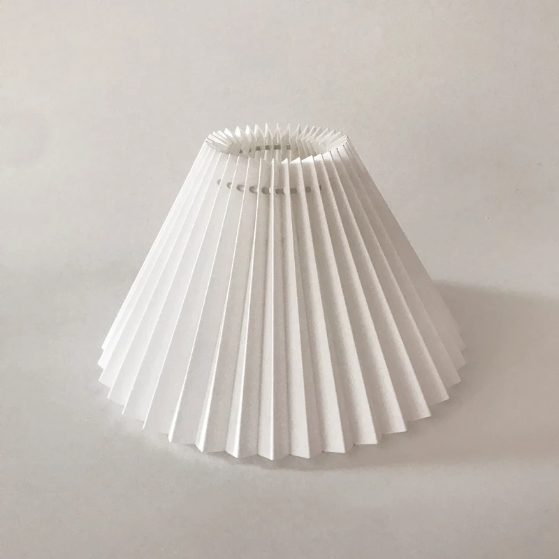 Yamato Stil LED bordlampe Vintage Japansk Klud Lampeskærme til bordlamper Soveværelse Undersøgelse Tatami Muticolor Plisserede Lampeskærme 1