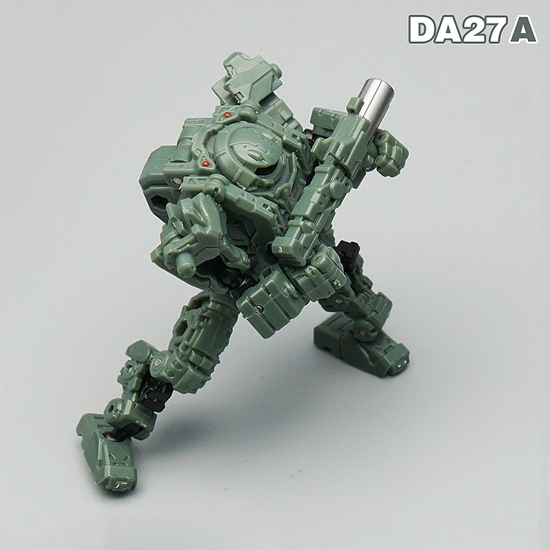 MFT DA27 DA27A DA27C Diaclone Transformere Drevet-passer til Power Suit Black Mech Soldat Lost Planet Action Figur Toy Samlinger 4