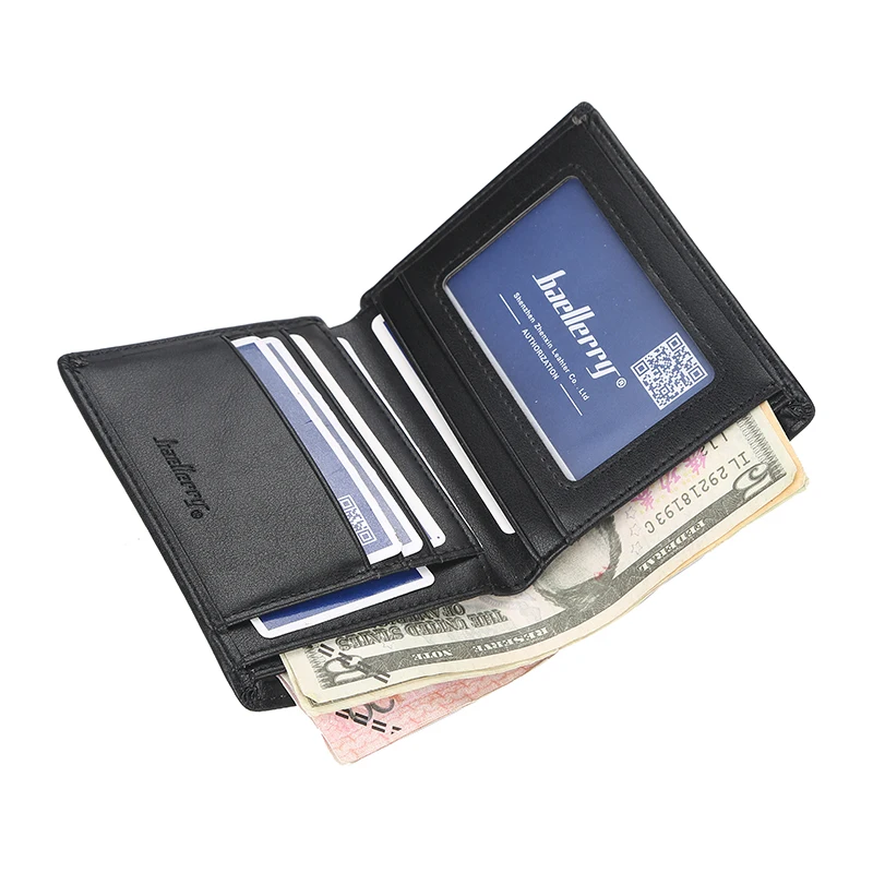 Vintage Mænd Wallet PU Læder Korte Tegnebøger Mandlige Multifunktionelle Mønt Lomme Kørekort Korte Penge Luksus Taske-Kort Holder 2