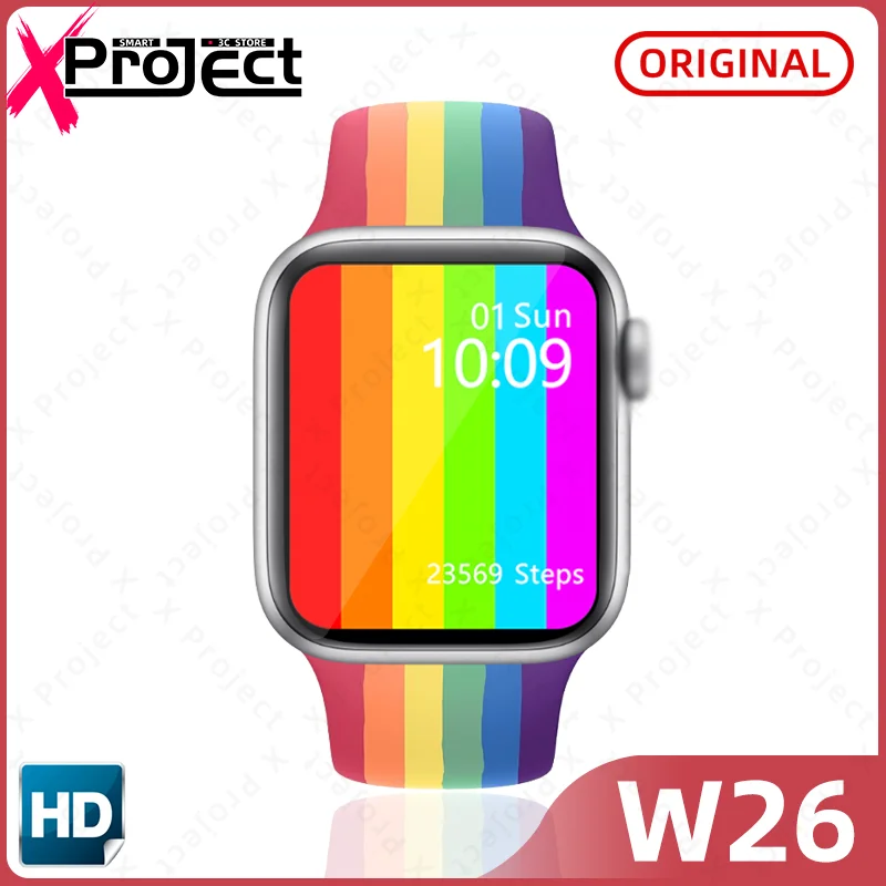 Smart ur W26 smartwatch 2020 EKG kropstemperatur Bluetooth Opkald Mænd Fitness armbånd pk amazfit iwo x6 x7 t600 w46 w34 Z20 3